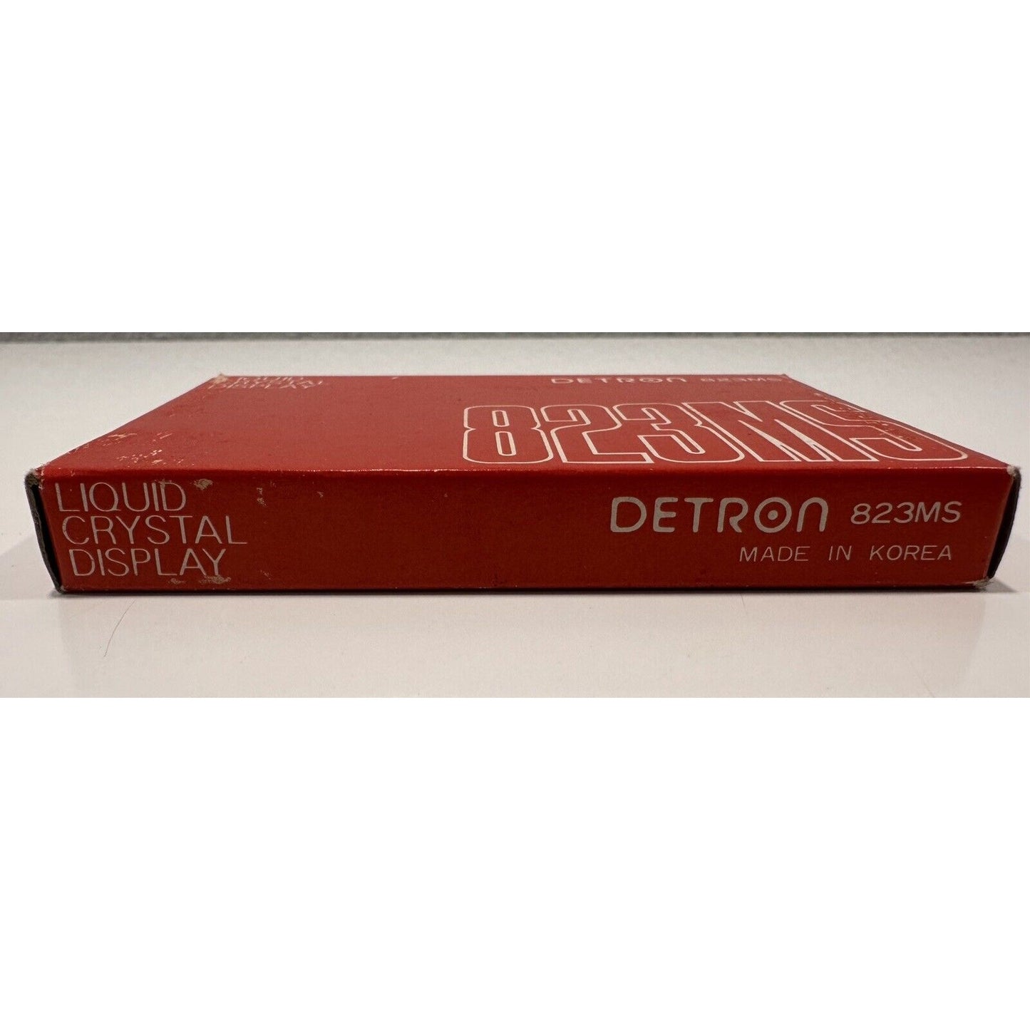 VINTAGE *NEW* Detron 823MS lcd Liquid Crystal Display Calculator w/ Case