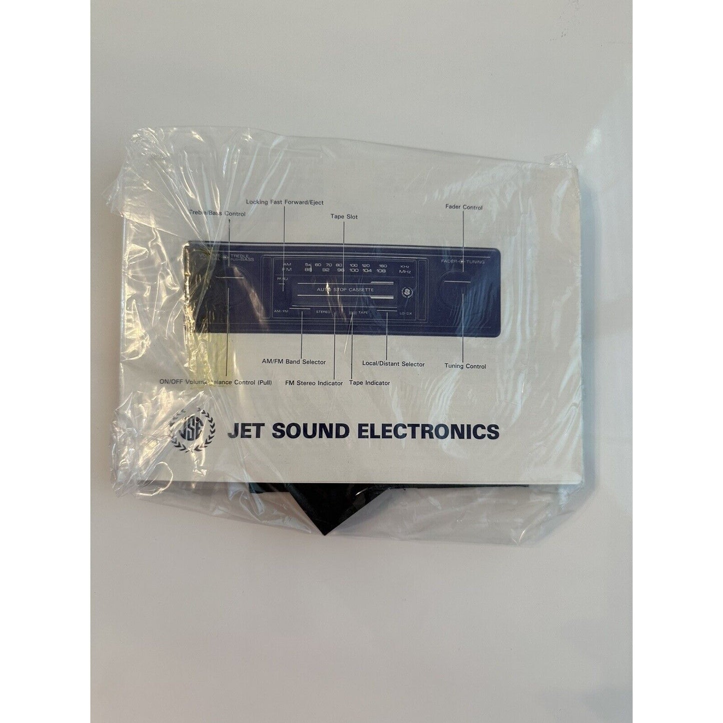 VINTAGE *NEW* Jet Sound JS-9515 am/fm Radio/Cassette Car Stereo
