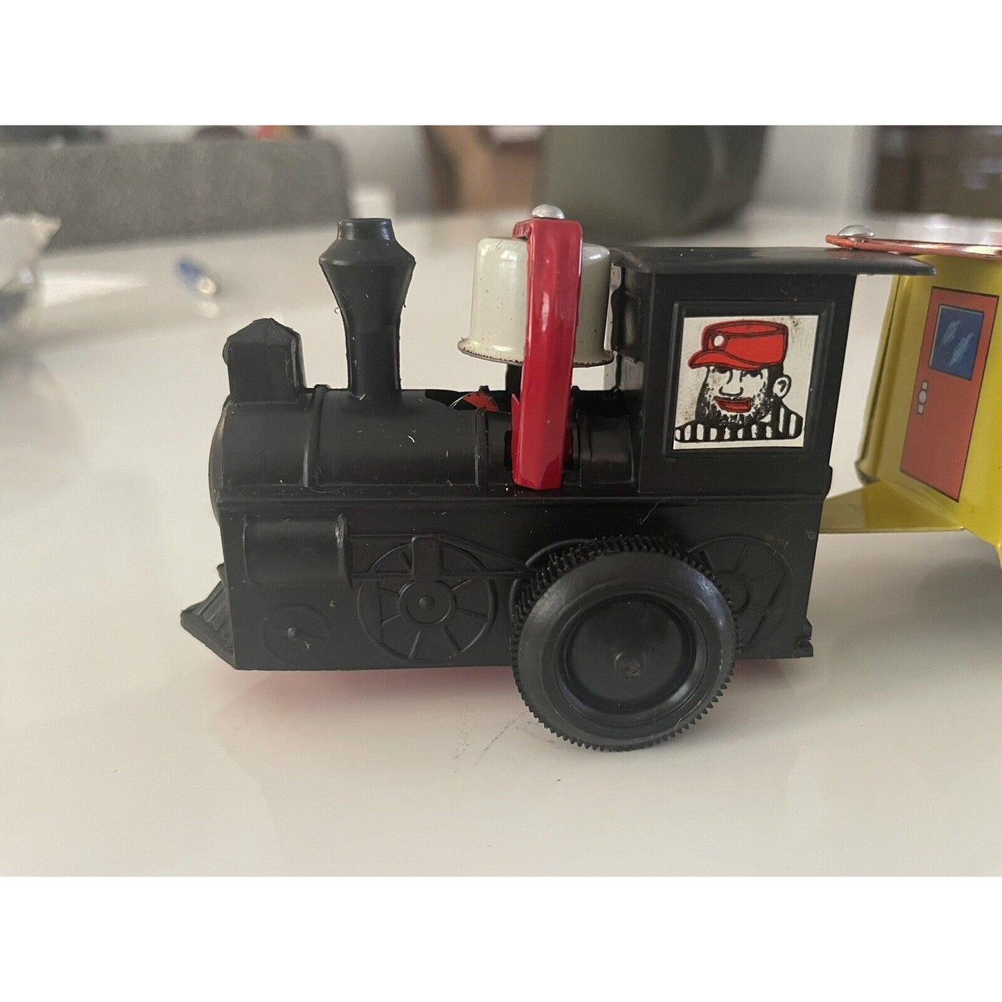 VINTAGE *NEW* Toy Zig Zag Express Train Wind-Up