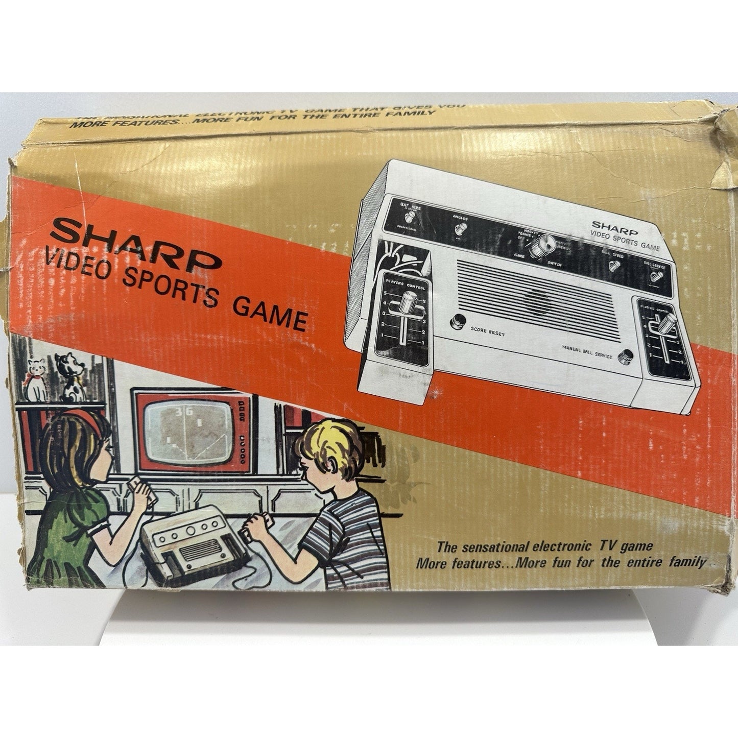 VINTAGE 1977 Sharp Video Sports Game Console Model