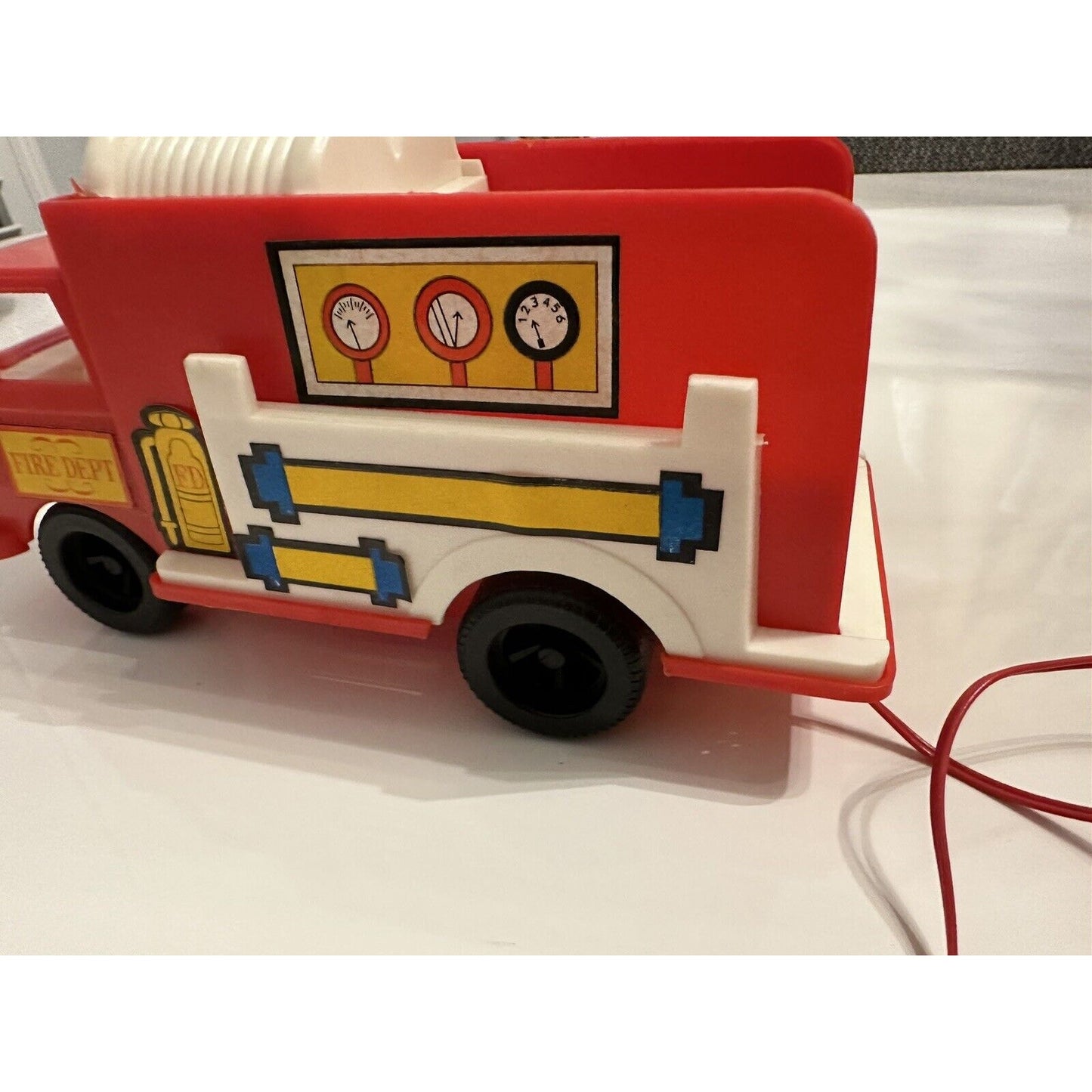 ViNTAGE *NEW* 1970's Durham's Rescue 1 Fire Truck w/Remote Control
