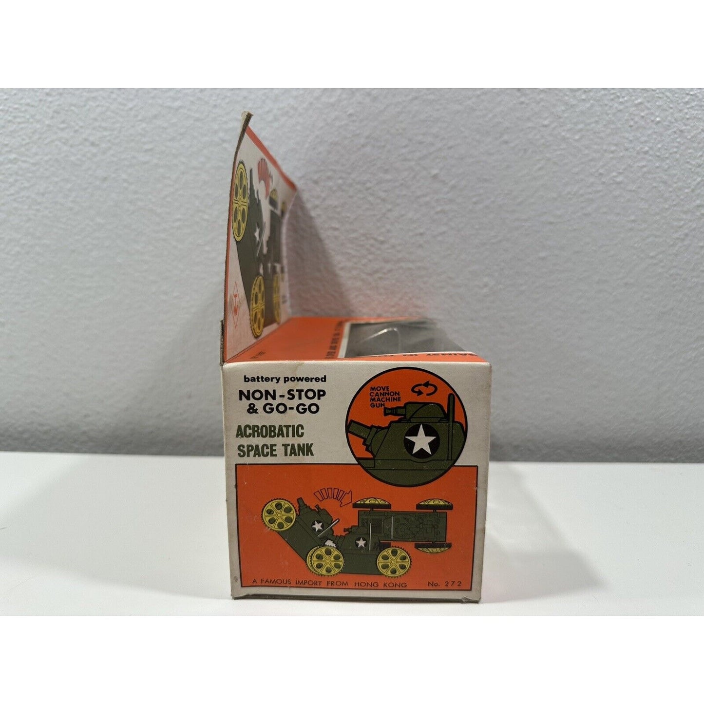 VINTAGE *NEW* Acrobatic Space Tank/Non-stop/Go-Go Toy