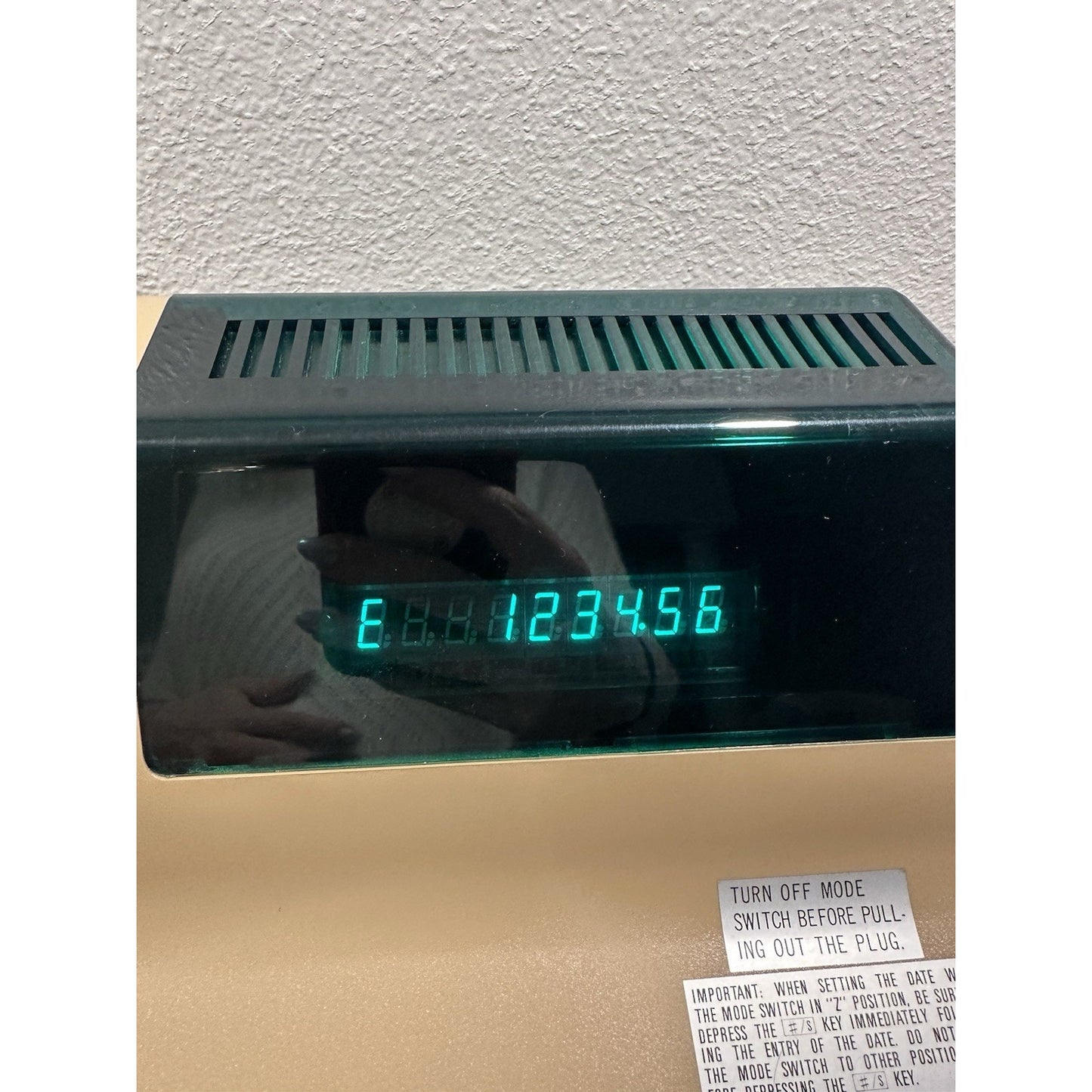VINTAGE *NEW* Unitrex #R-202A Electronic Cash Register