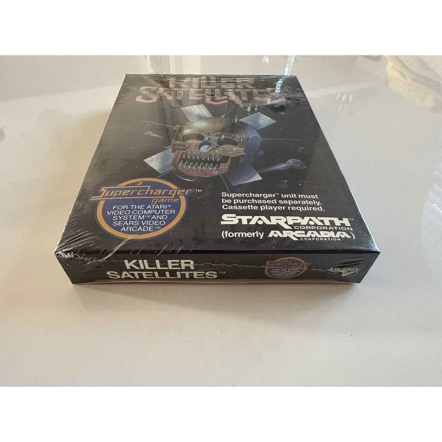 VINTAGE *NEW* Killer Satellites Atari/Sears SuperCharger Video Game
