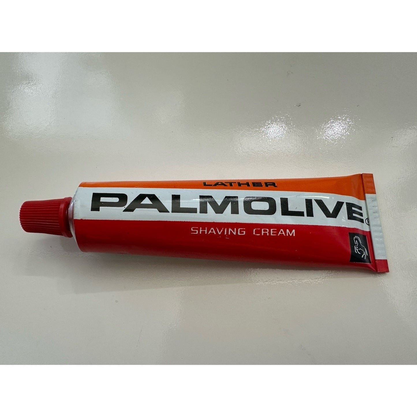 VINTAGE *NEW* 1970's Palmolive Lather Shaving Cream Tube in Box