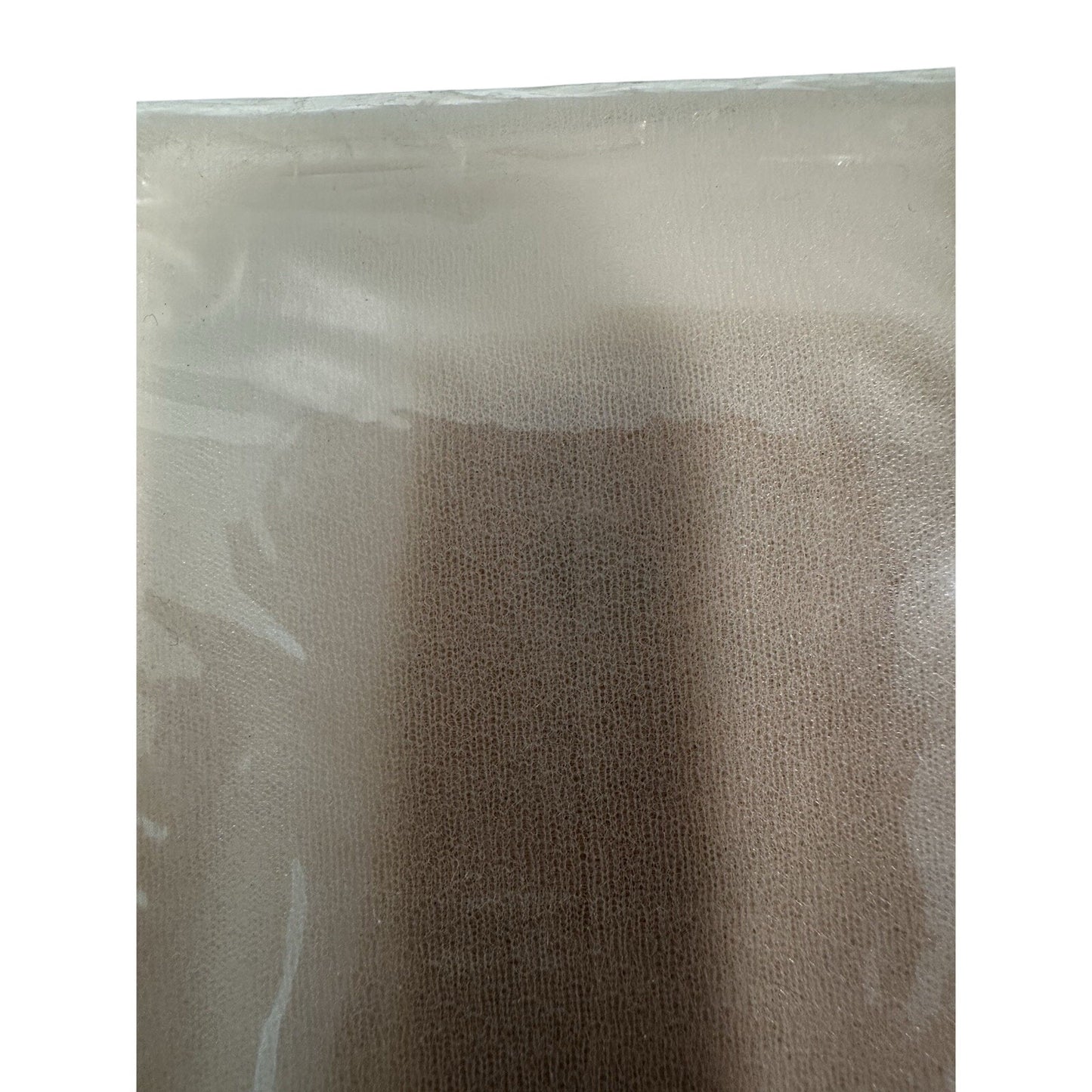 VINTAGE *NEW* 1950's Hosiery Seamless Mesh-Off White Sz 10.5 X 2-pk