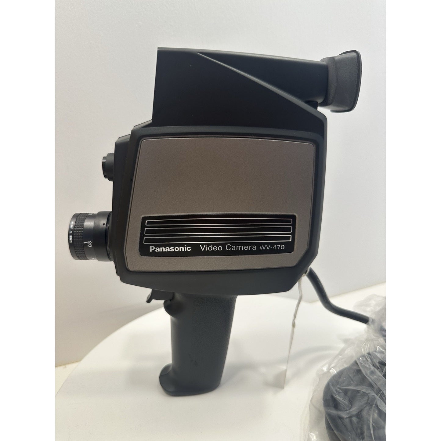 Vintage *NEW* 1980's Panasonic WV-470 B&W Video Camera + Power Supply