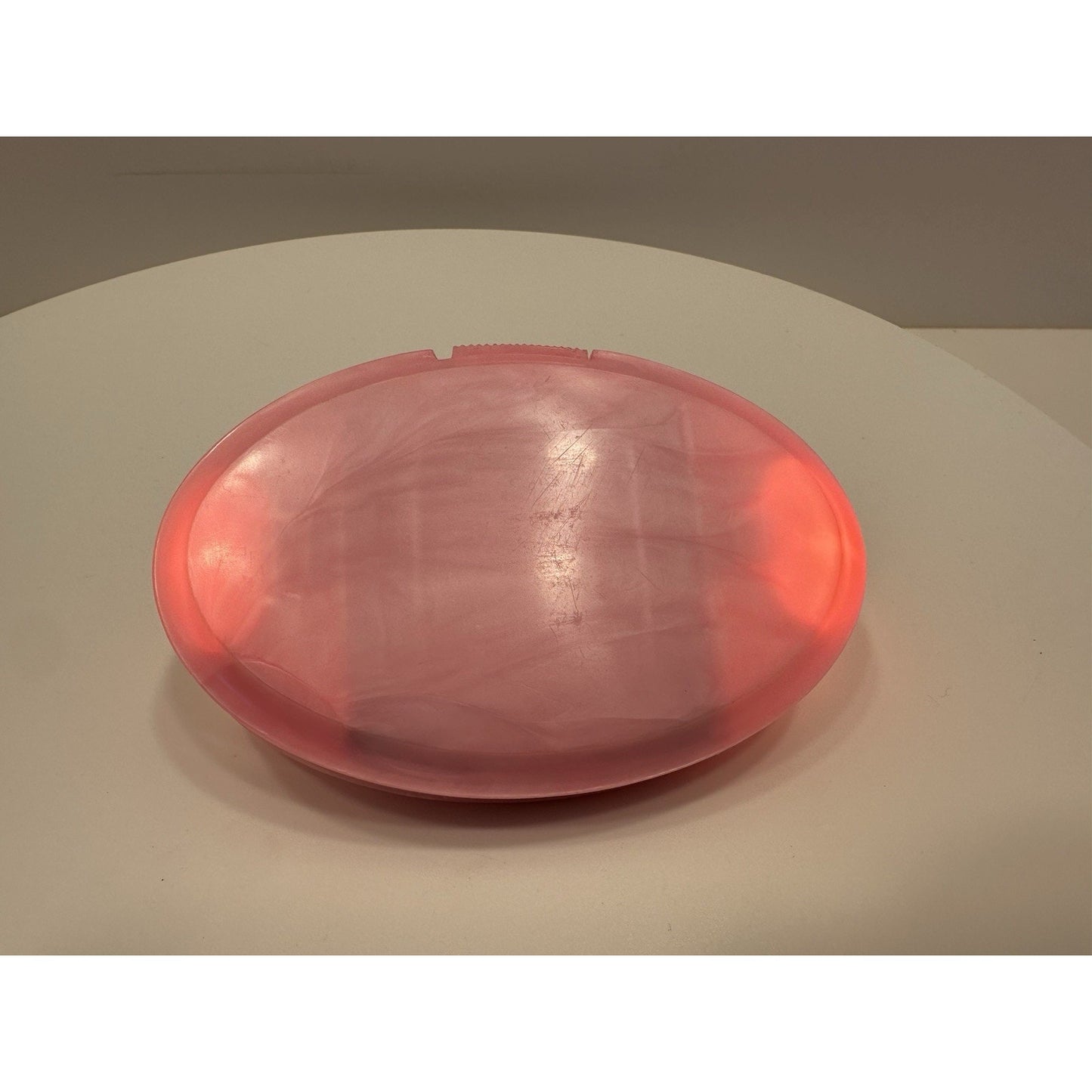 VINTAGE *NEW* 1960's Twin-Lite Beauty Lighted Hand Makeup Mirror - Pink
