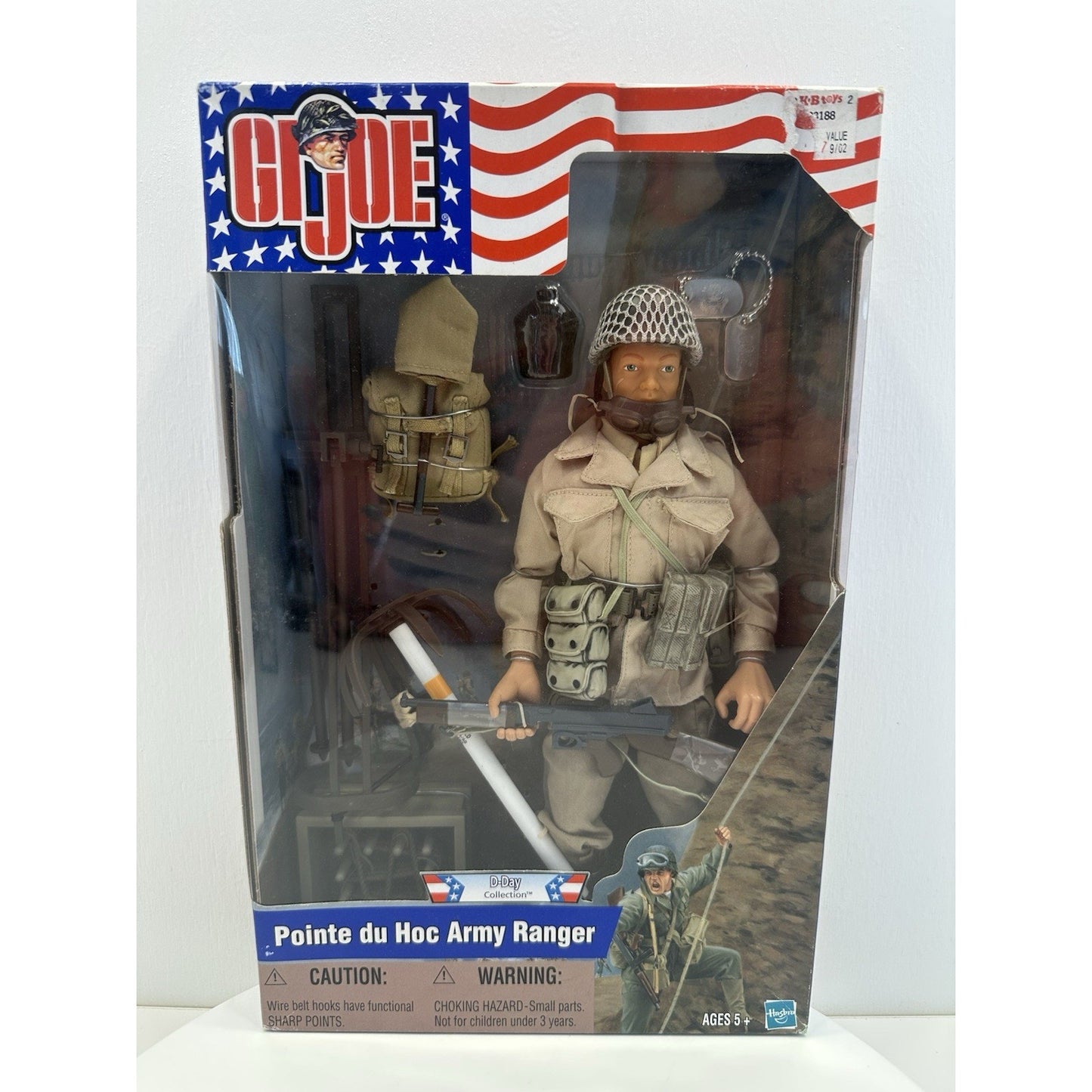 VINTAGE GI Joe U.S. Pointe du Hoc Army Ranger D-Day Collection 1:6 SEALED