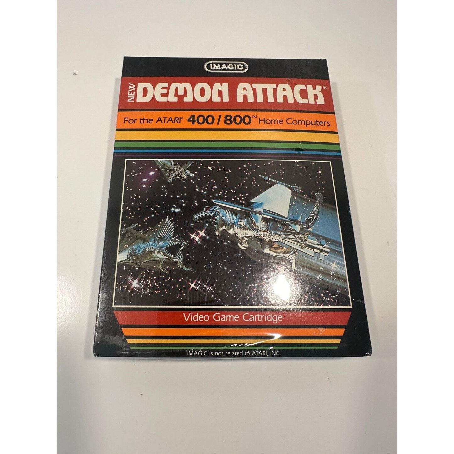 VINTAGE *NEW* Demon Attack Atari 400/800 Video Game imagic