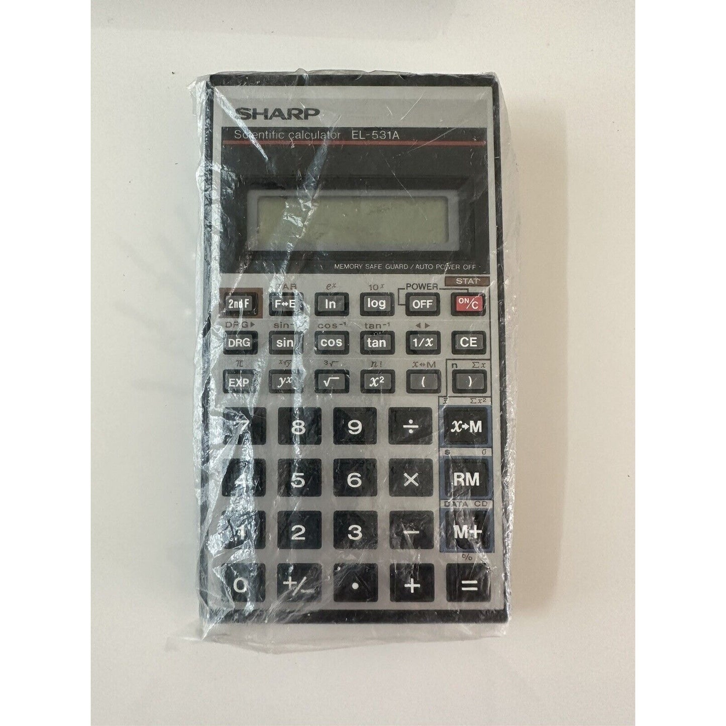 VINTAGE *NEW* SHARP EL-531A with Textbook Scientific Calculator