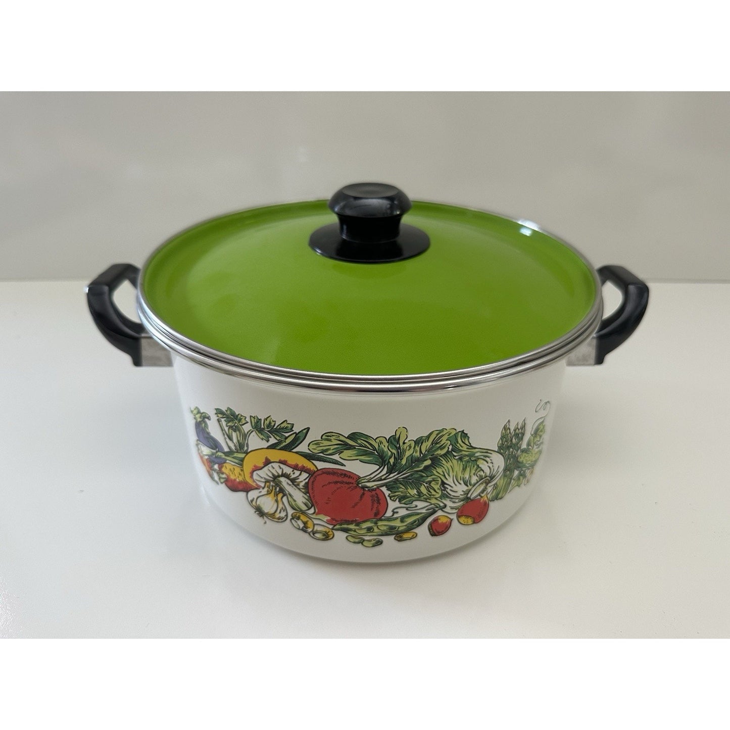 VINTAGE *NEW* 1970's 7-piece Green Lid Pot Pan and Skillet Set - RARE | Movie
