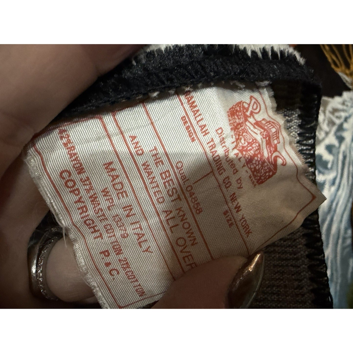 VINTAGE *PRISTINE* 1960's Buck Italian Velvet Tapestry