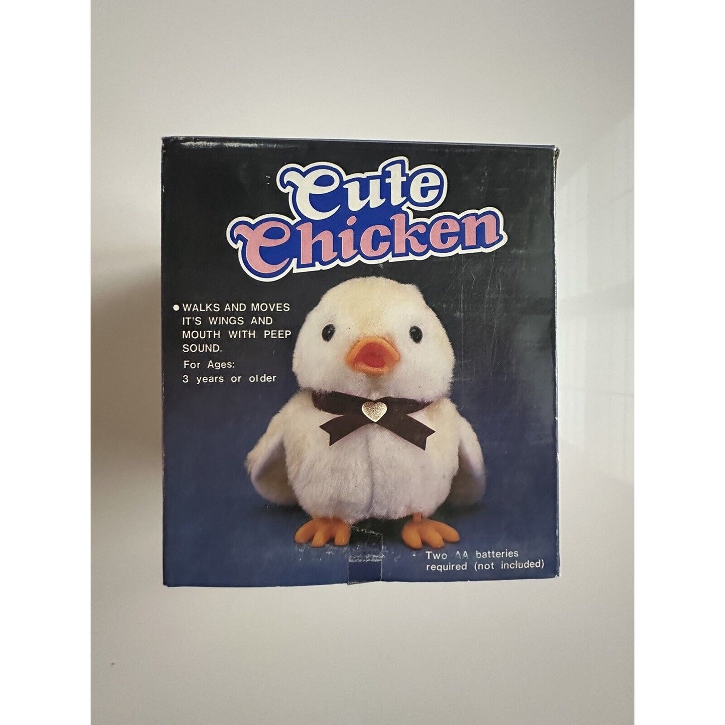VINTAGE *NEW* Cute Chicken Electronic Plushy Toy with Beak