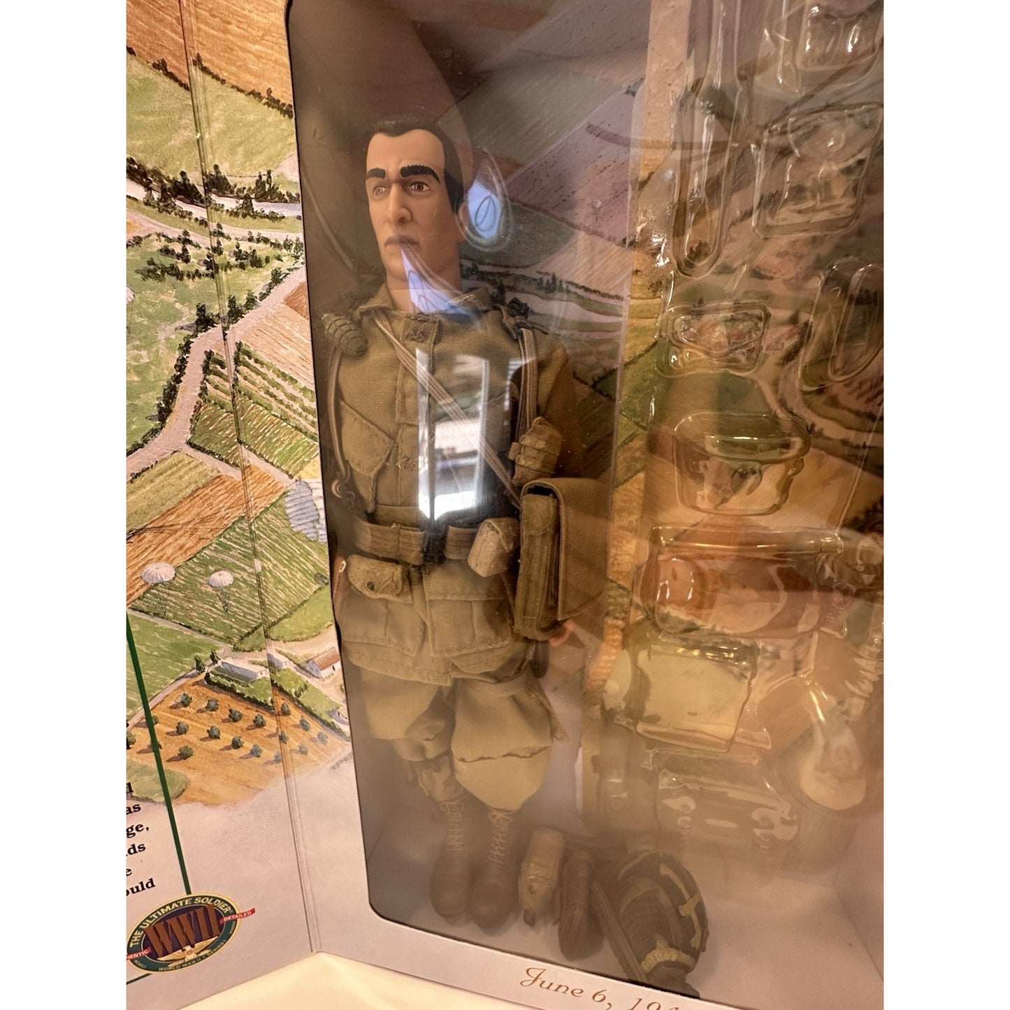 The Ultimate Soldier '99 82nd Airborne Division D-Day 12" Action Figure