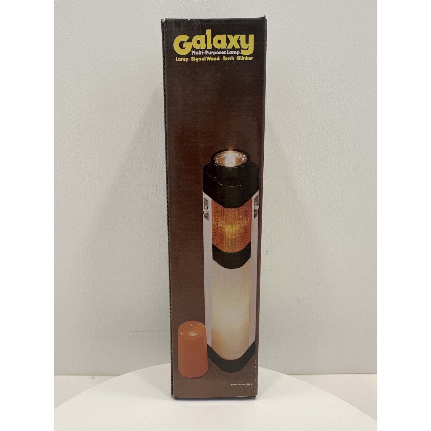 VINTAGE *NEW* 1970's GALAXY Multi-Purpose Lamp Emergency Signal Wand Torch Blinker