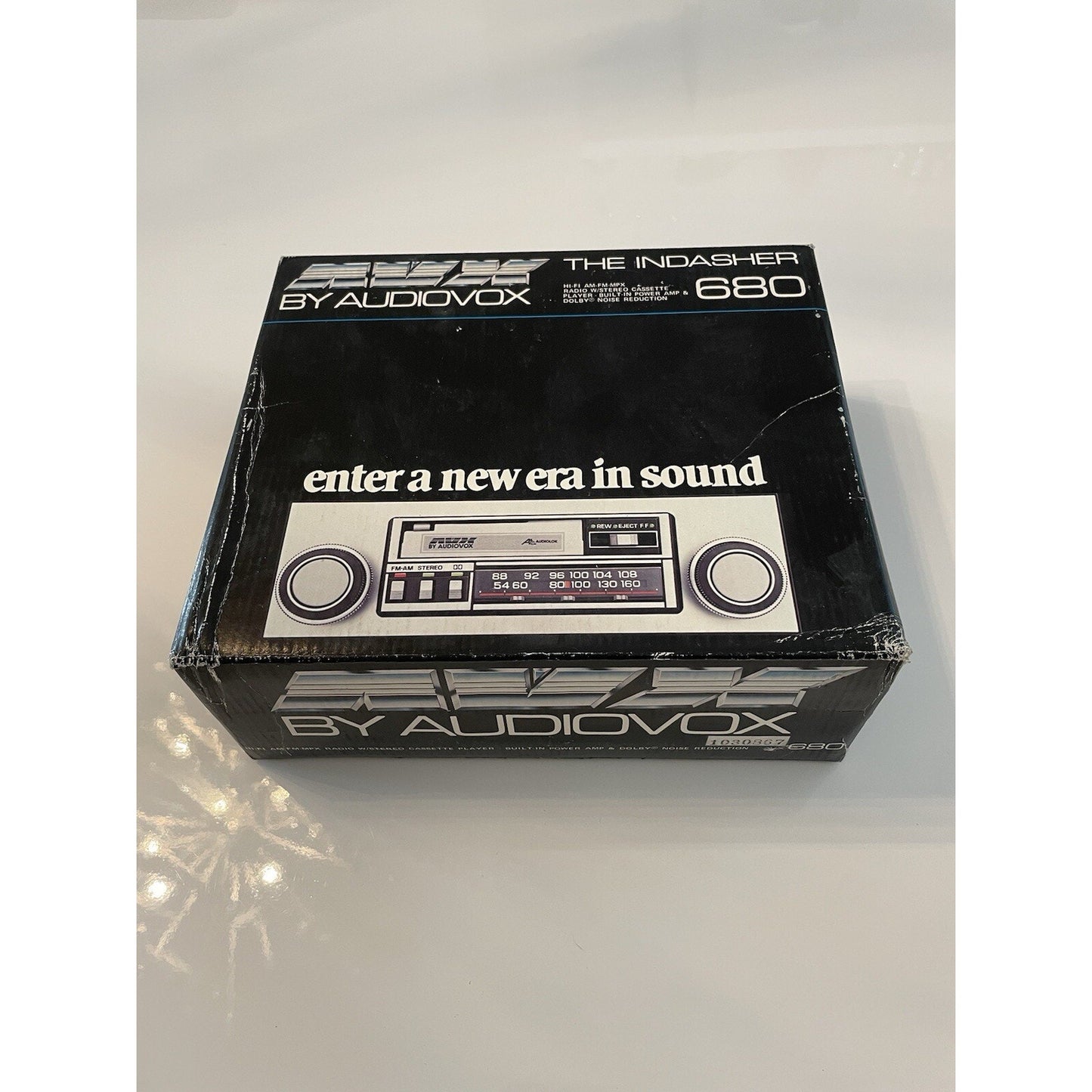 VINTAGE *NEW* Audiovox AVX 680 am/fm Radio Cassette Player