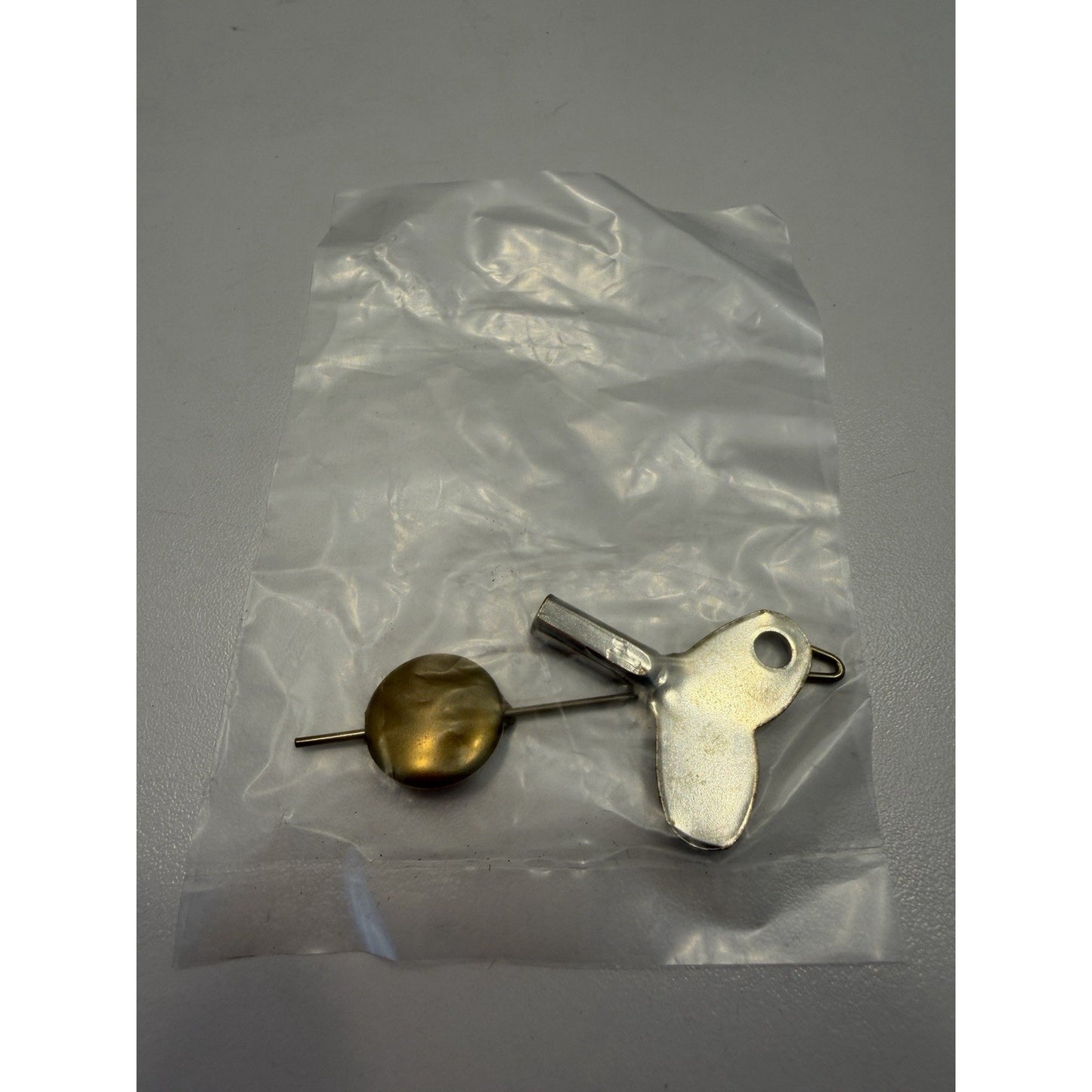 VINTAGE *NEW* 1960's Hummel Mini Girl Hanging Linden Clock w Chimes Germany