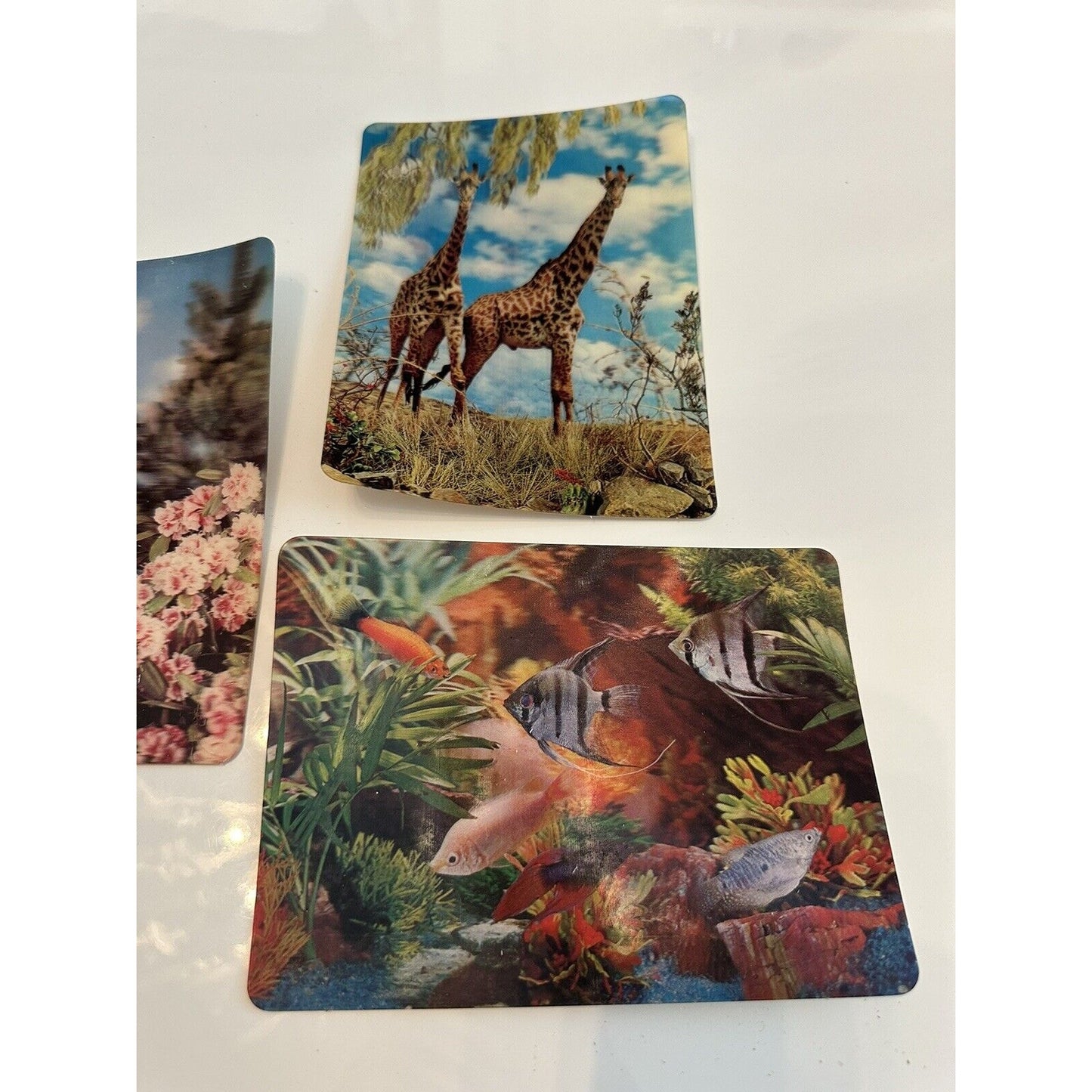 VINTAGE *NEW* Manhattan Publishing 3D Hologram Postcards - Set of 6
