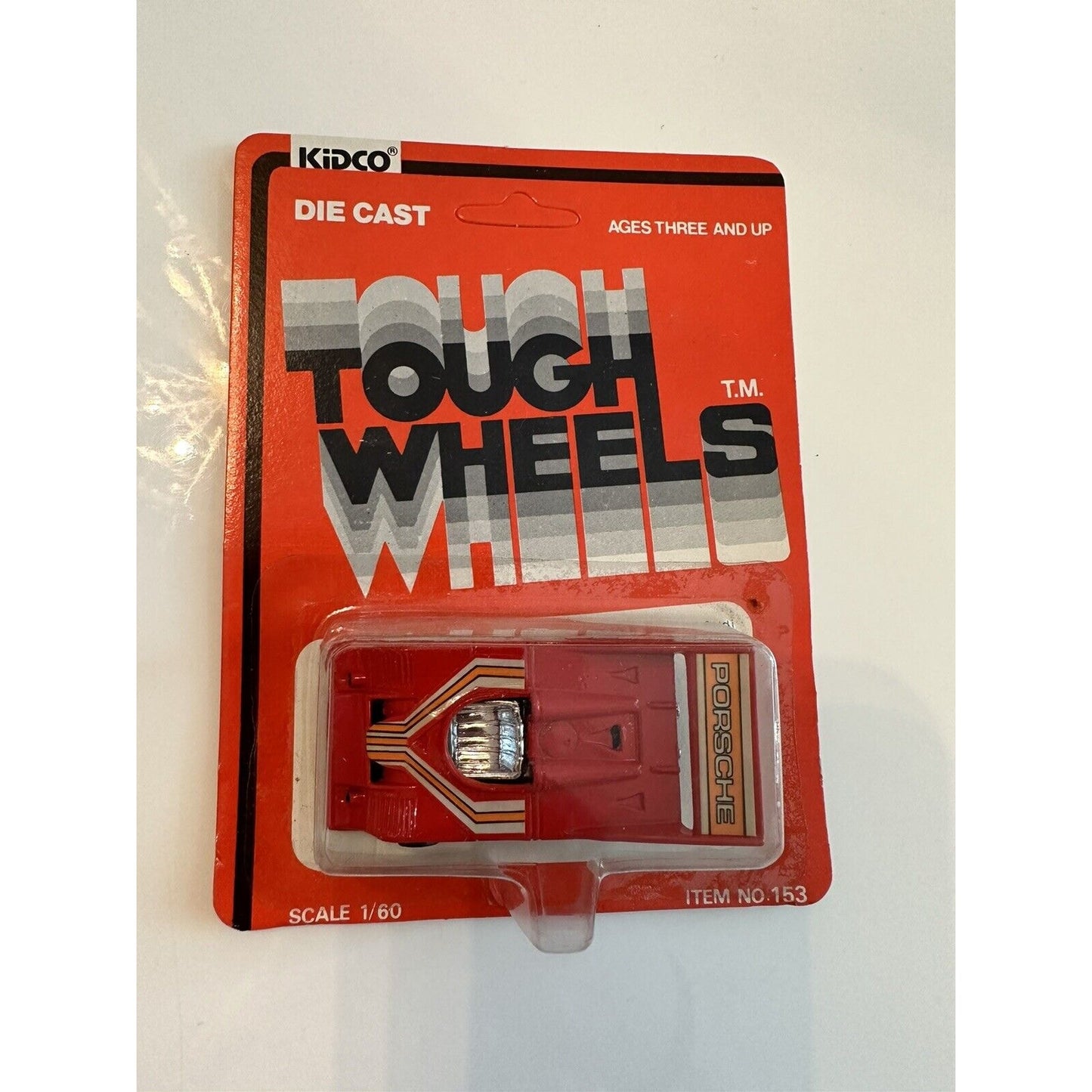 VINTAGE *NEW* Kidco Tough Wheels Formula 1 GT Racer Porsche RED