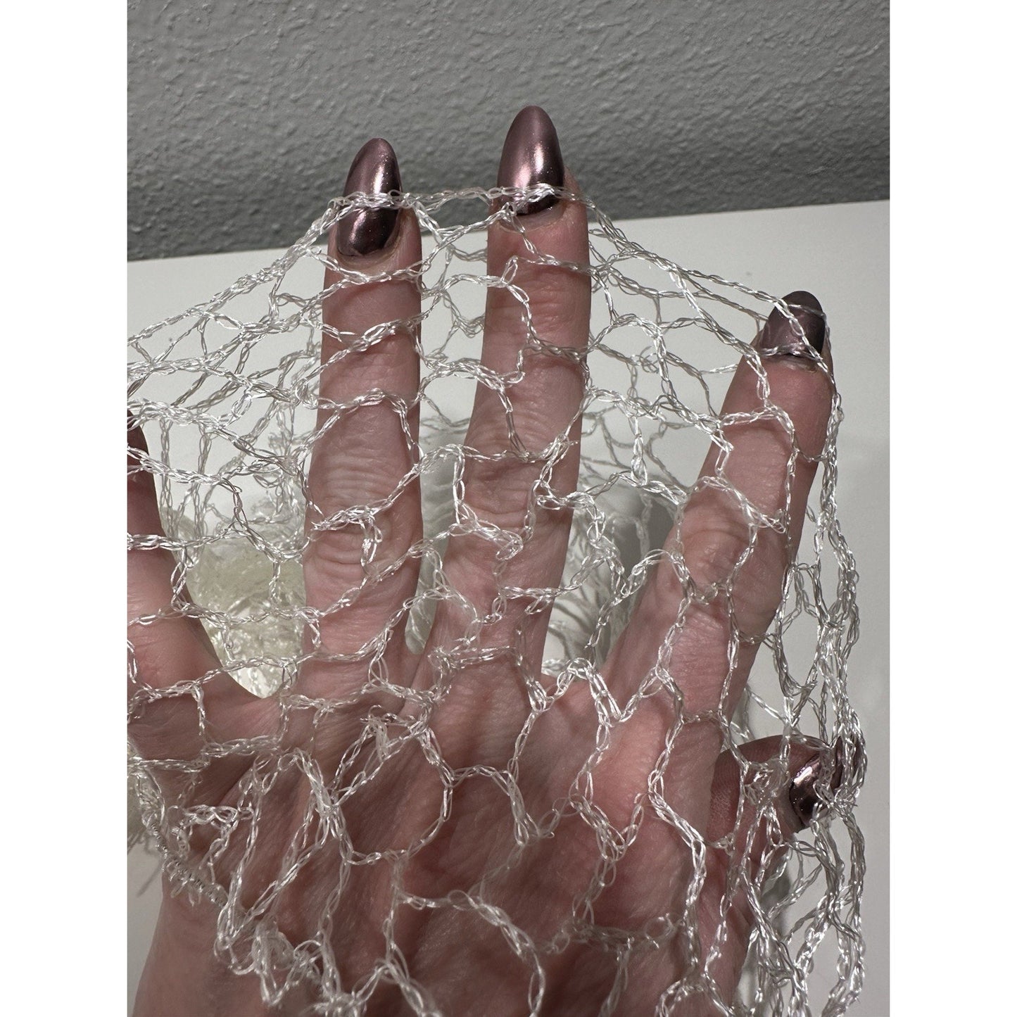 VINTAGE *NEW* 1980's Goody Pink/Purple/White Wave Net 3 X 2-packs Elastic Edge USA