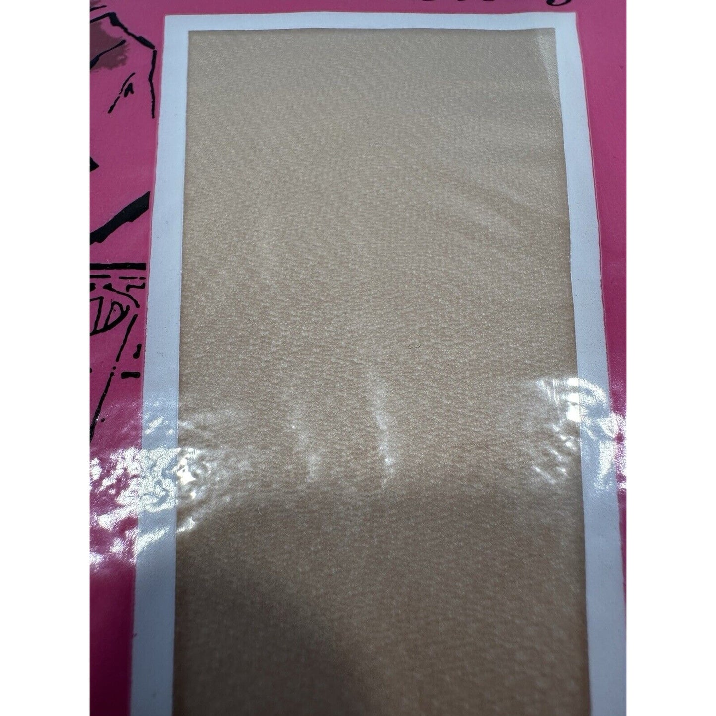 VINTAGE *NEW* 1950's Kayser Hosiery Seamless Mesh-Clear Beige Sz9.5X6