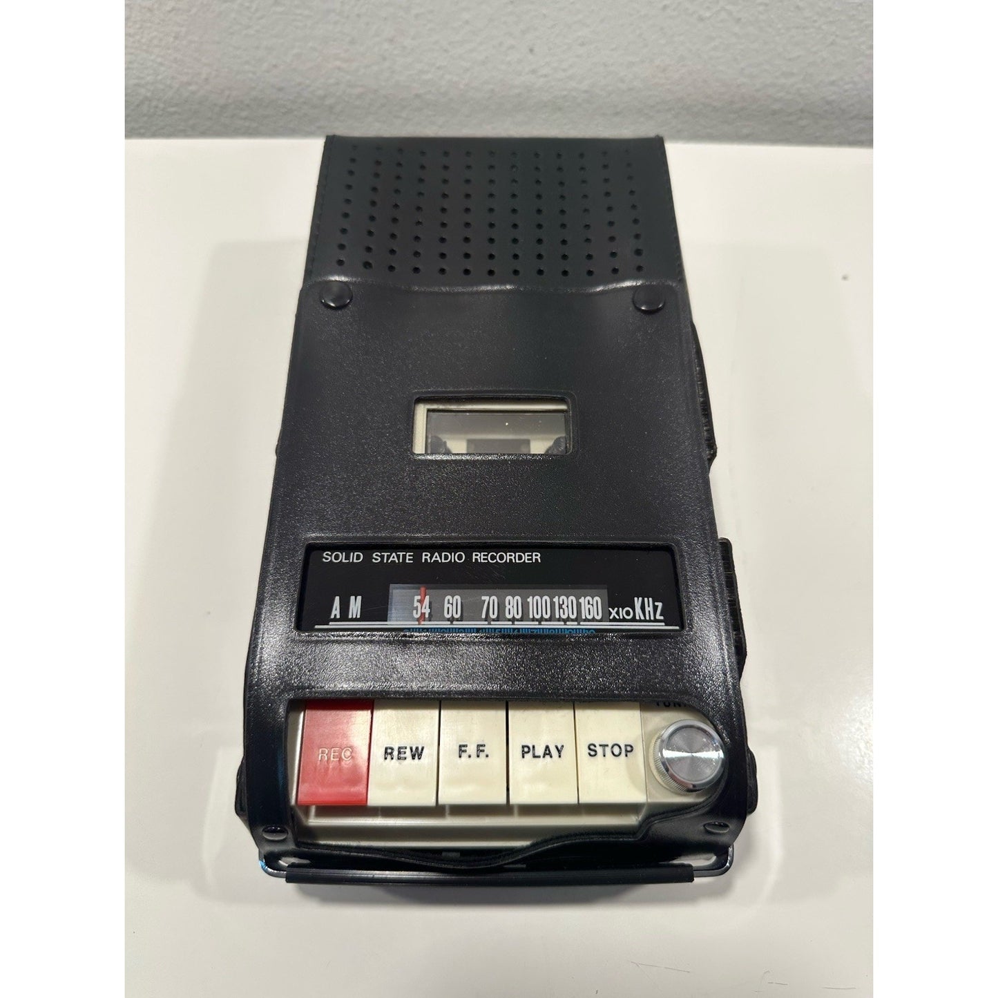 VINTAGE *NEW* 1960's Solid State TCT-601R AM Radio Cassette Recorder AC/DC Mic