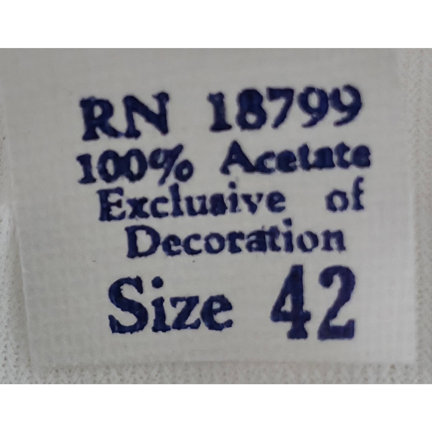 VINTAGE *NEW* 1960's Women's White with Lace Trim Slip Dress Size 42