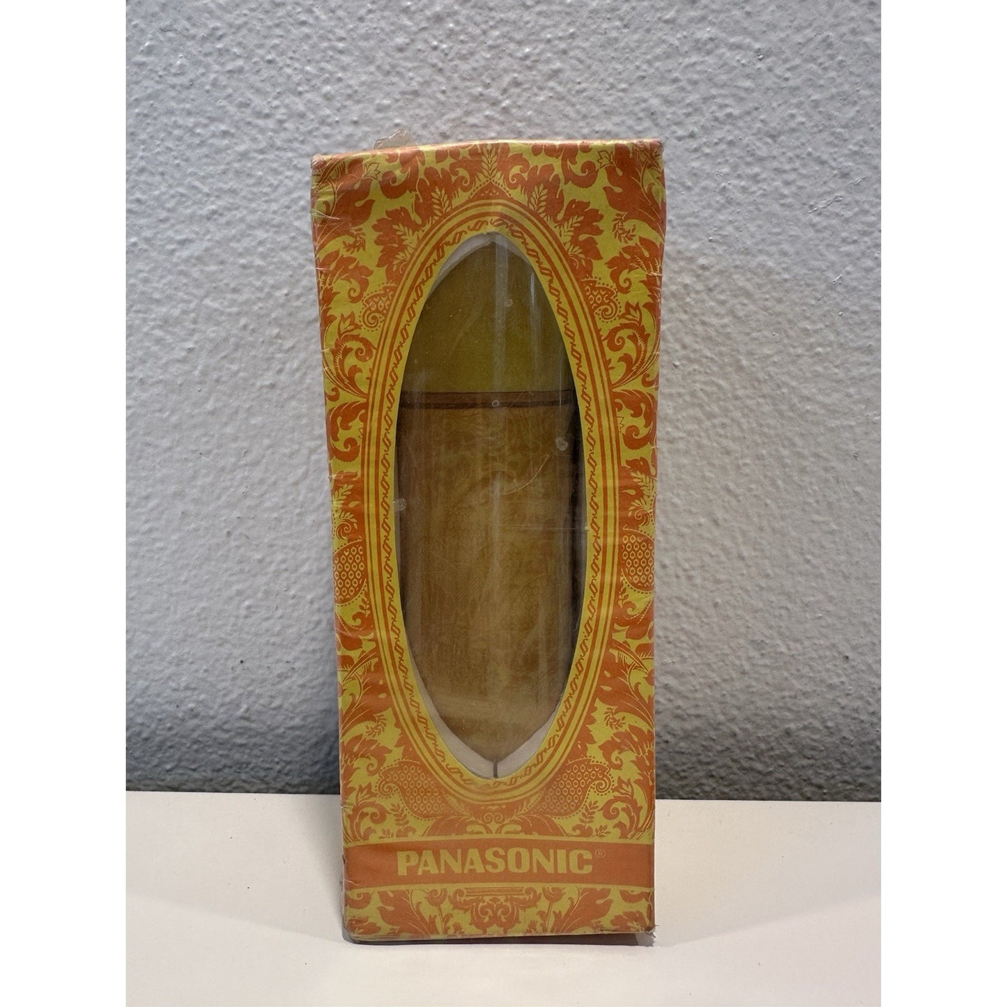 VINTAGE *NEW* 1970's Panasonic Lady Pana ES 18 Ladies Shaver Orange/Yellow