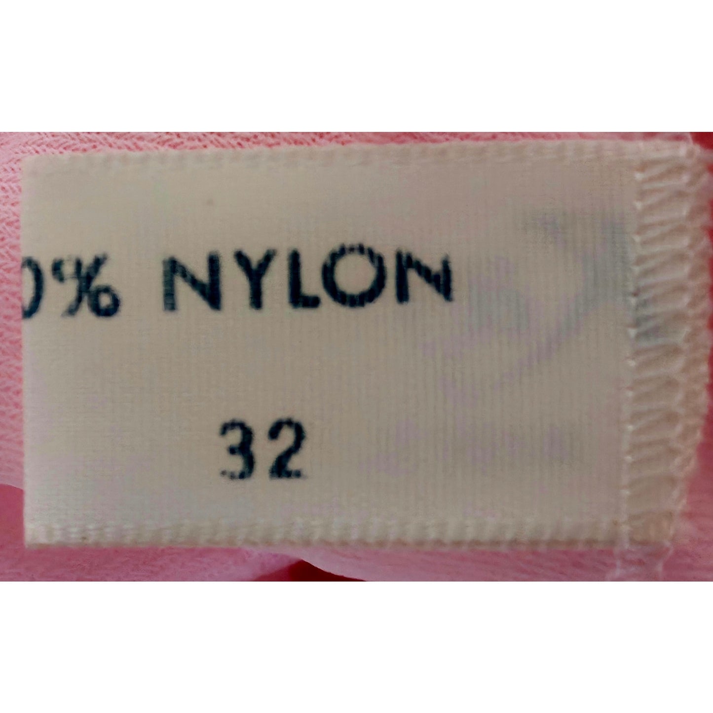 VINTAGE *NEW* 1960's Kayser Light Pink Slip w/ White Lace 100% Nylon Size 32