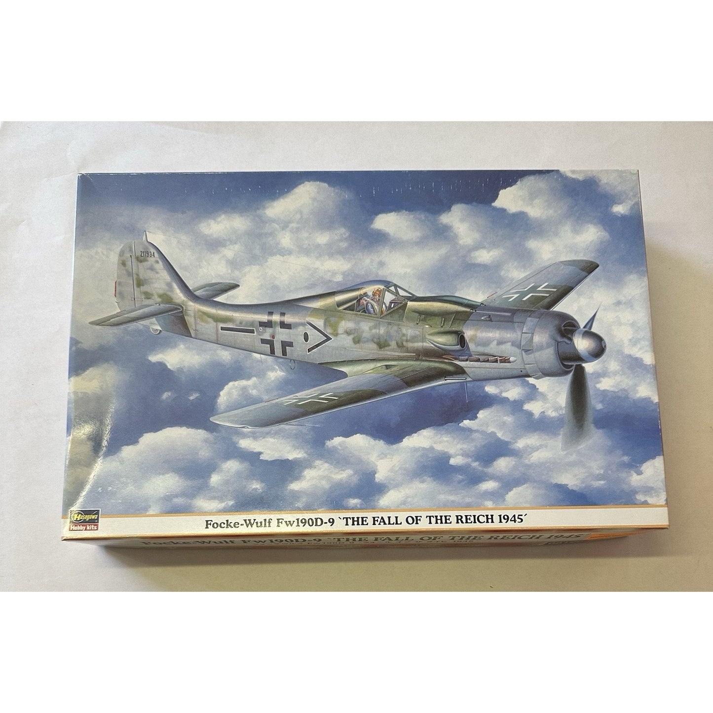 VINTAGE *NEW* Hasegawa Focke-Wulf Fw190D-9 The Fall Of The Reich 1/32 Model Kit