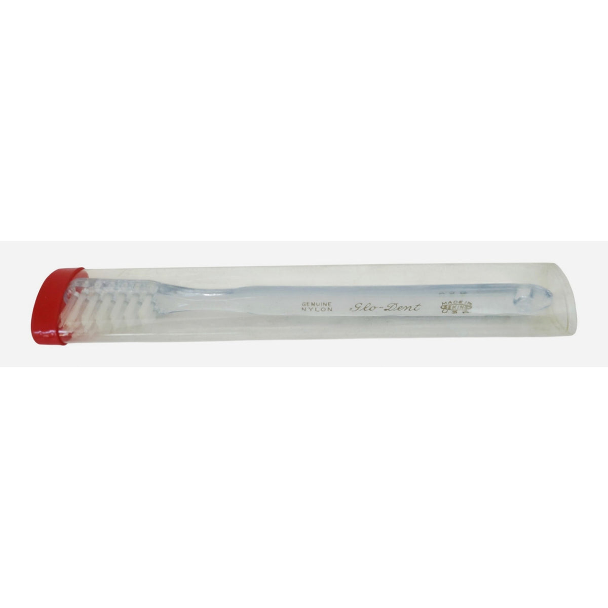 VINTAGE *NEW* 1960's Colgate Medium Bristle Toothbrush - Yellow