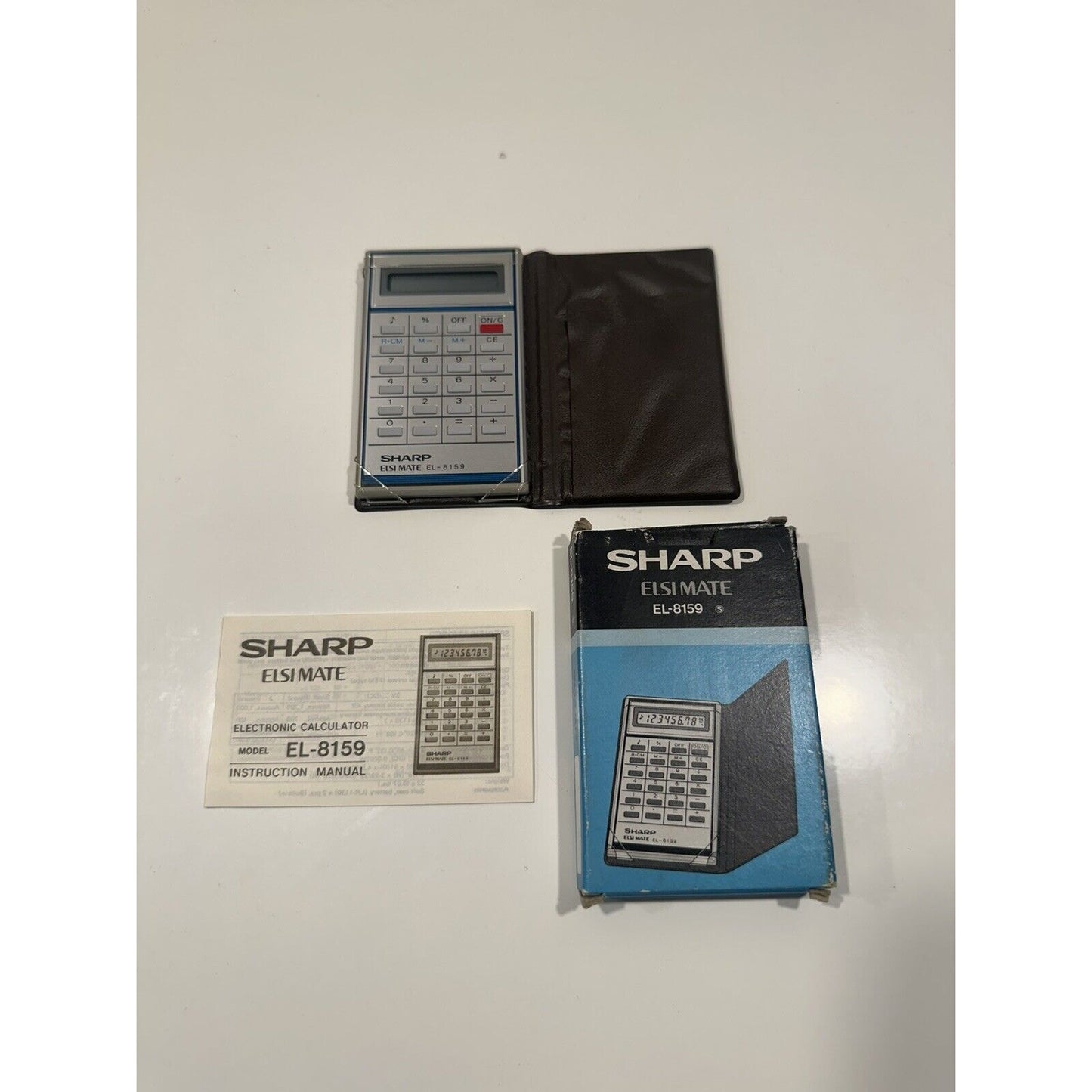 VINTAGE *NEW* Sharp EL-8159 Elsi Mate Electronic Calculator