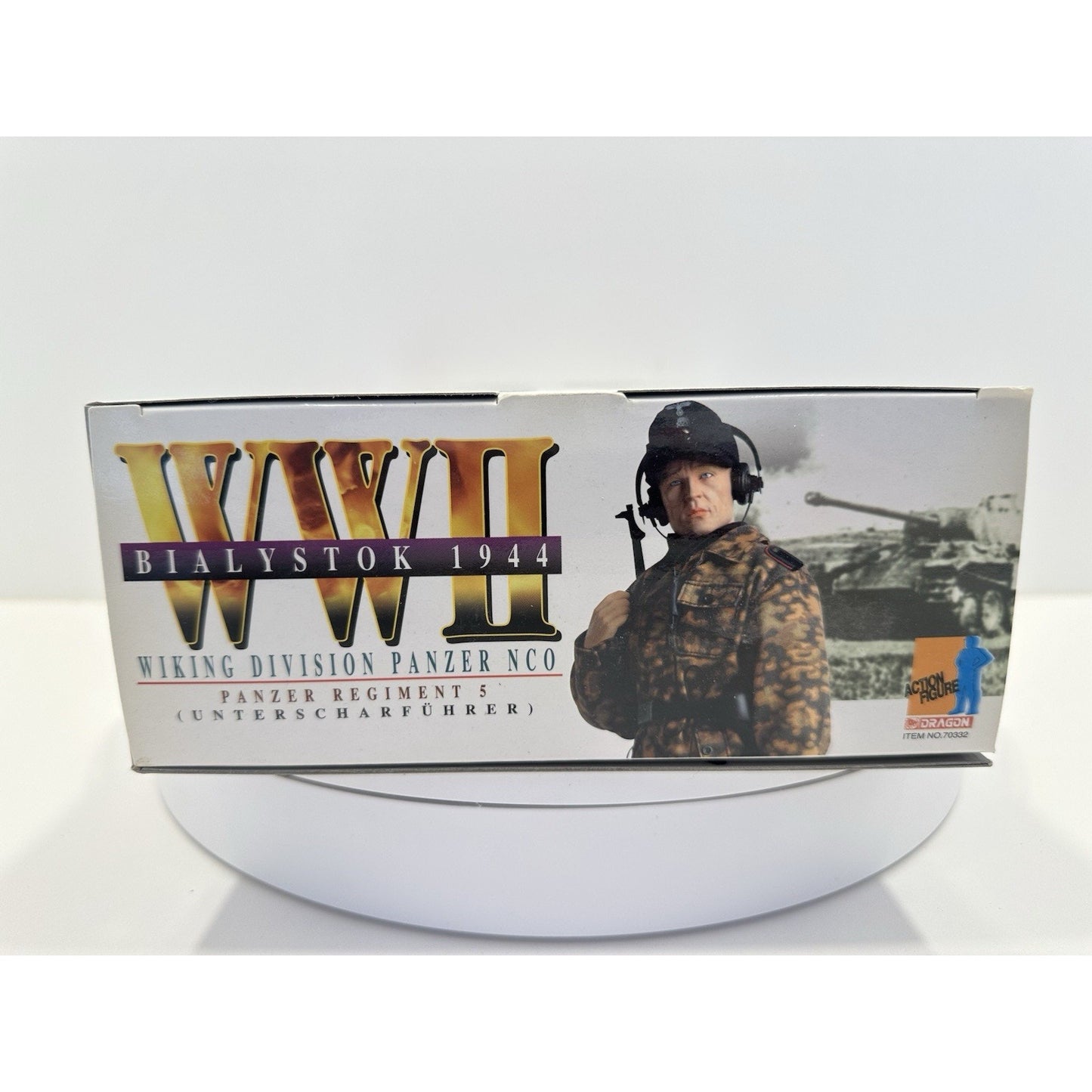 VINTAGE *NEW* Dragon WWII "Philipp Wagner" Panzer Regiment Wiking Action Figure