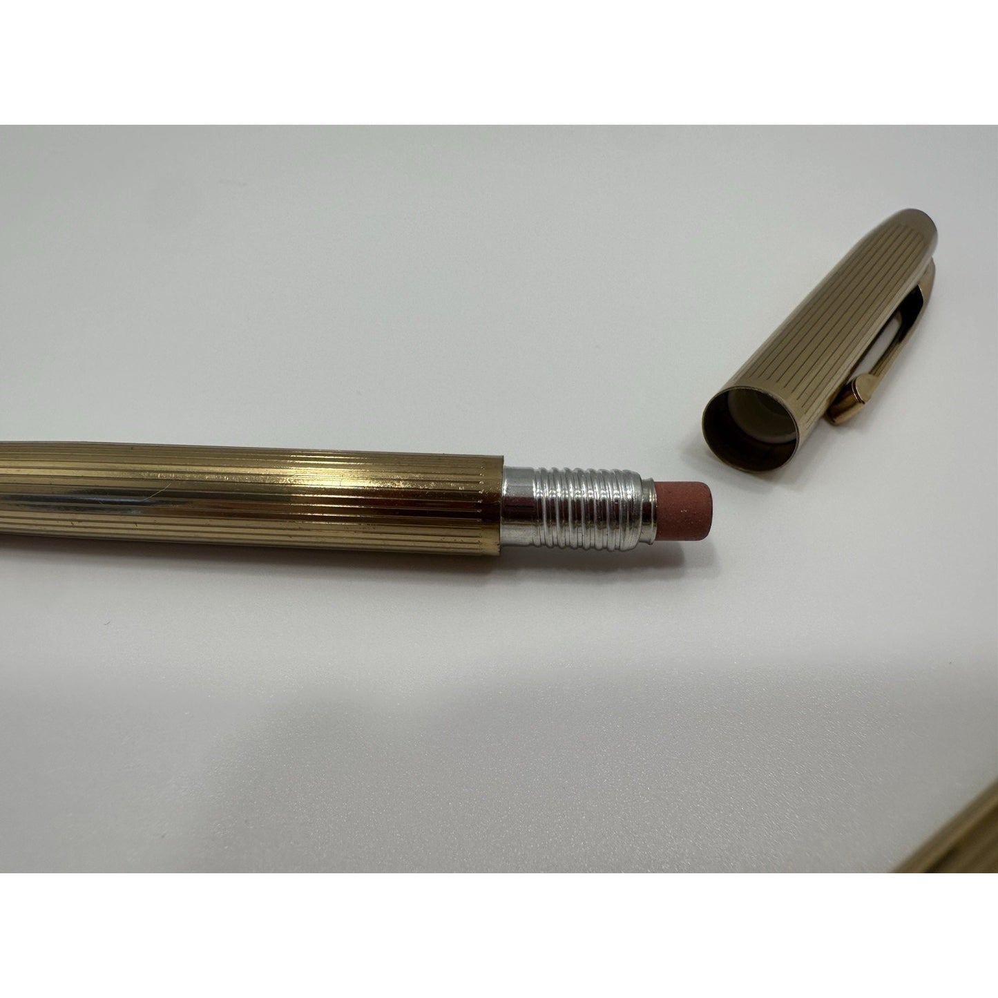 VINTAGE *NEW* Stratford Gold Pen & Pencil Set Ballpoint & Mechanical in Case