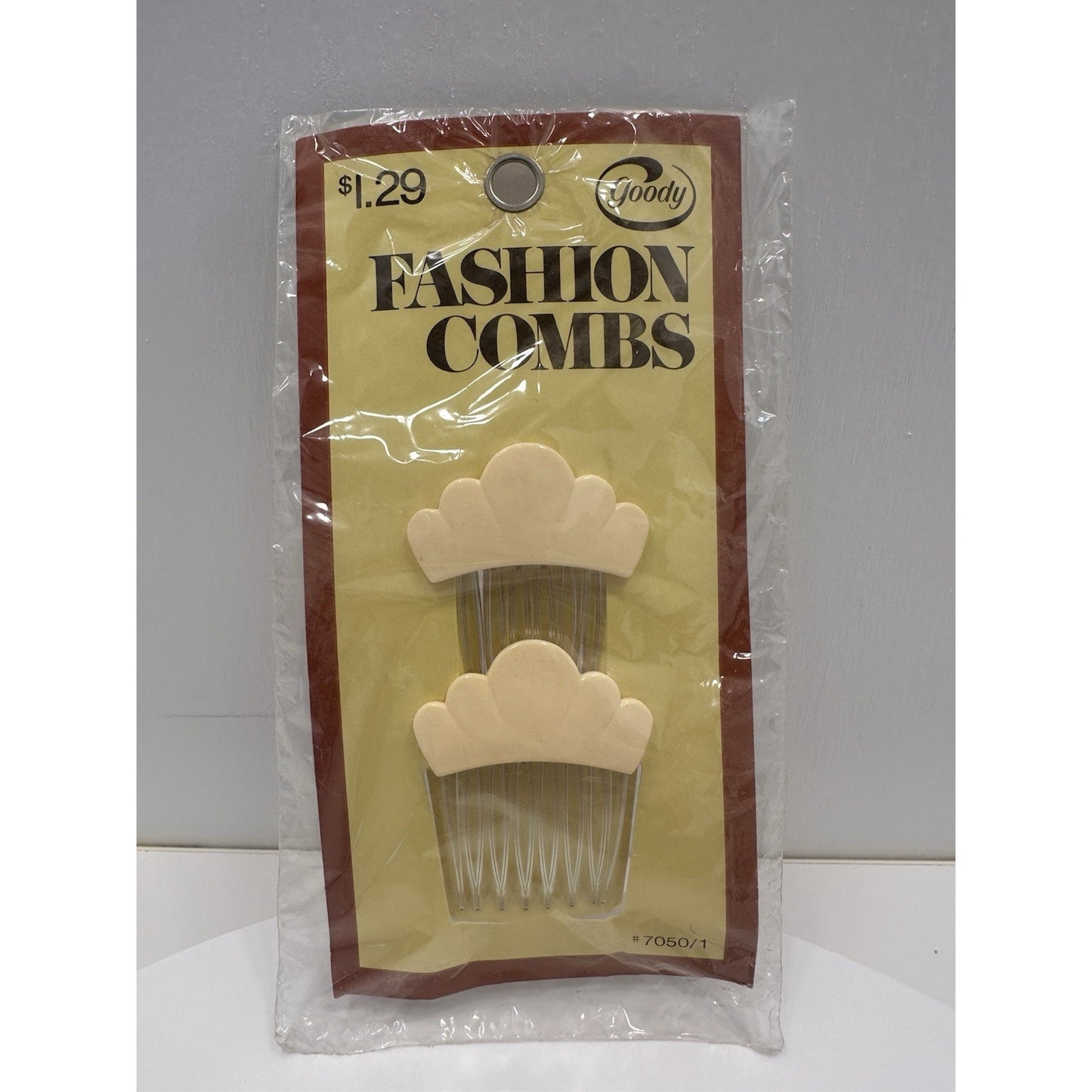 VINTAGE *NEW* 1975 Goody Kant-Slip Fashion Combs Combo Set USA