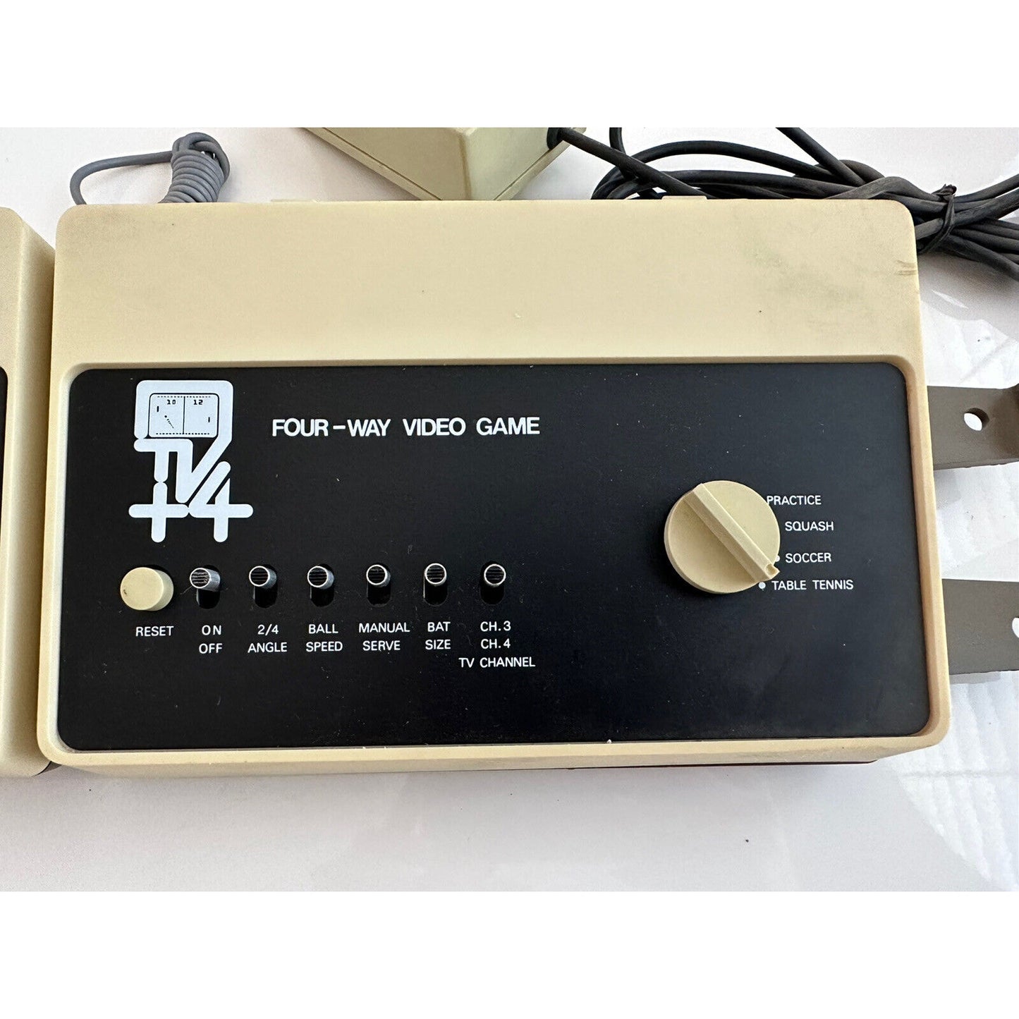 VINTAGE Concept 2000 TV4+Video Game Console - Needs Lovin'