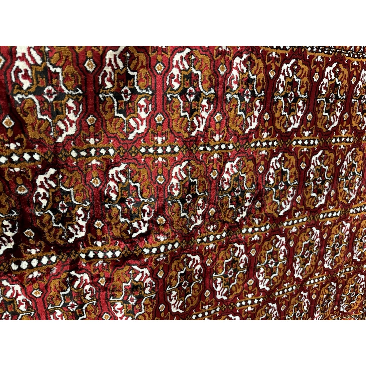 VINTAGE *PRISTINE* 1960's Patterned Labanese Velvet Tapestry