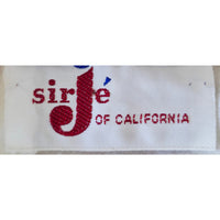 VINTAGE *NEW* 1960's Sirje of California Women's White Straight Leg Pants Sz 7/8