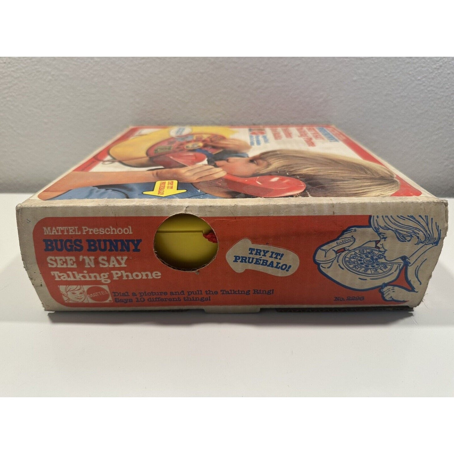 Needs Lovin' - VINTAGE 1970's Mattel See N’ Say Phone Pull String Toy