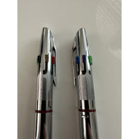 VINTAGE *NEW* 2 x Walker Colour 6-color Ball Point Pens Italy