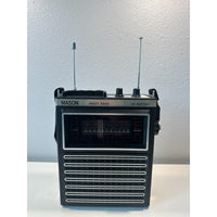 VINTAGE *NEW* 1970's Mason Multi-Band AM-FM-TV-Air-PB-Weather Solid State Radio