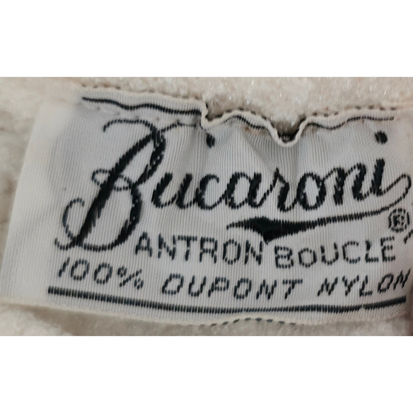 VINTAGE *NEW* 1960's Women's White Button Down Sweater by DuPont 100% Nylon Sz L