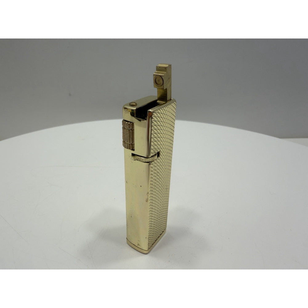 VINTAGE *NEW* 1950's Stellar Gold Textured Super Lighter
