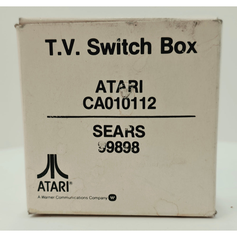 VINTAGE *NEW* 1980's TV Switch Box for ATARI CA010112