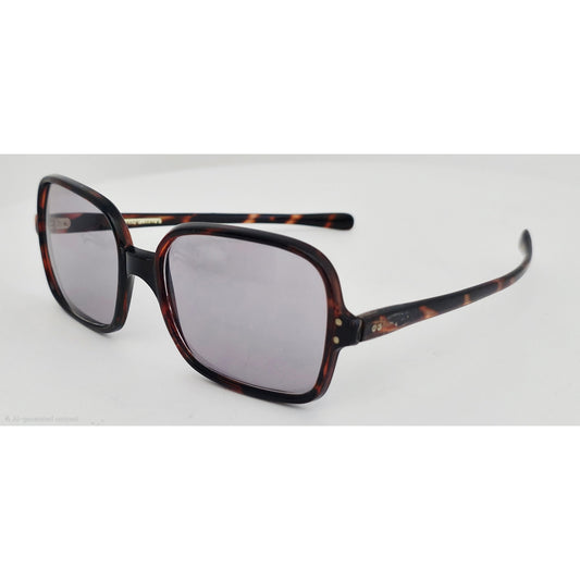 VINTAGE *NEW* 1970's Unisex Sunglasses Tortoise Frame w/Gray Lens Made in Italy