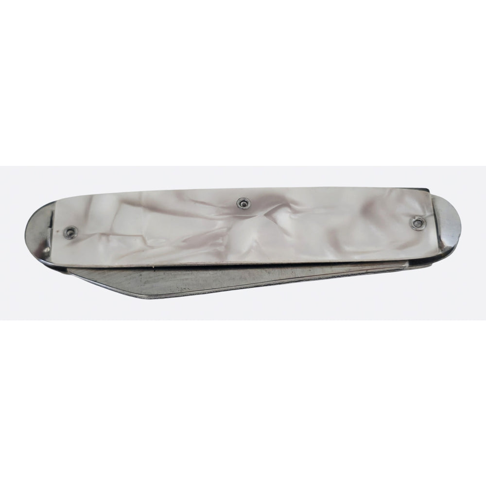 VINTAGE *NEW* 1960's Stainless Steel 2-Blade Pocket Knife