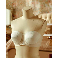VINTAGE *NEW* 1960's Stephanie Women's Cream Strapless Bra Size 36B Lot of 3