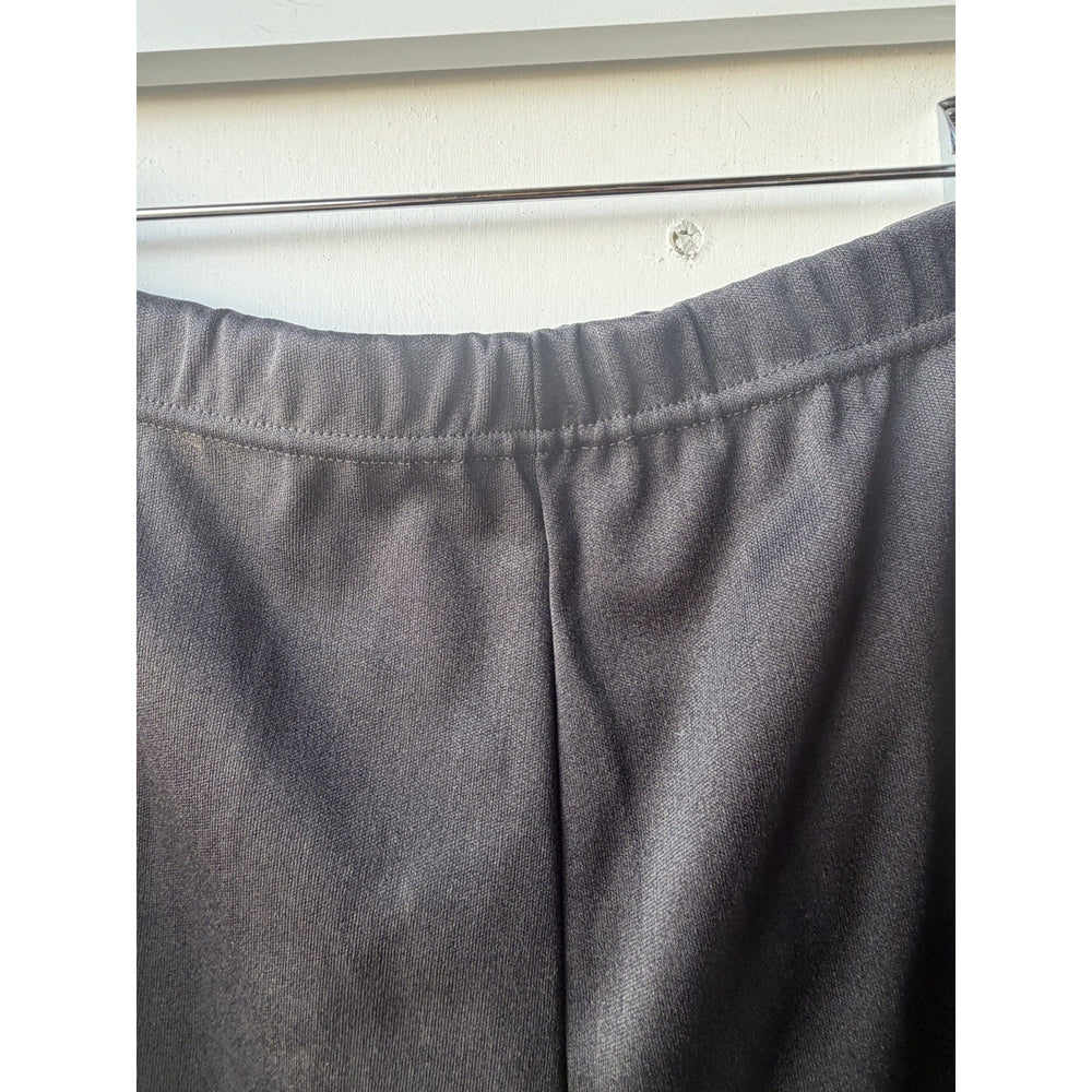 VINTAGE *NEW* 1960's Black Nylon Stretch Waste Straight Leg Pant Size 10