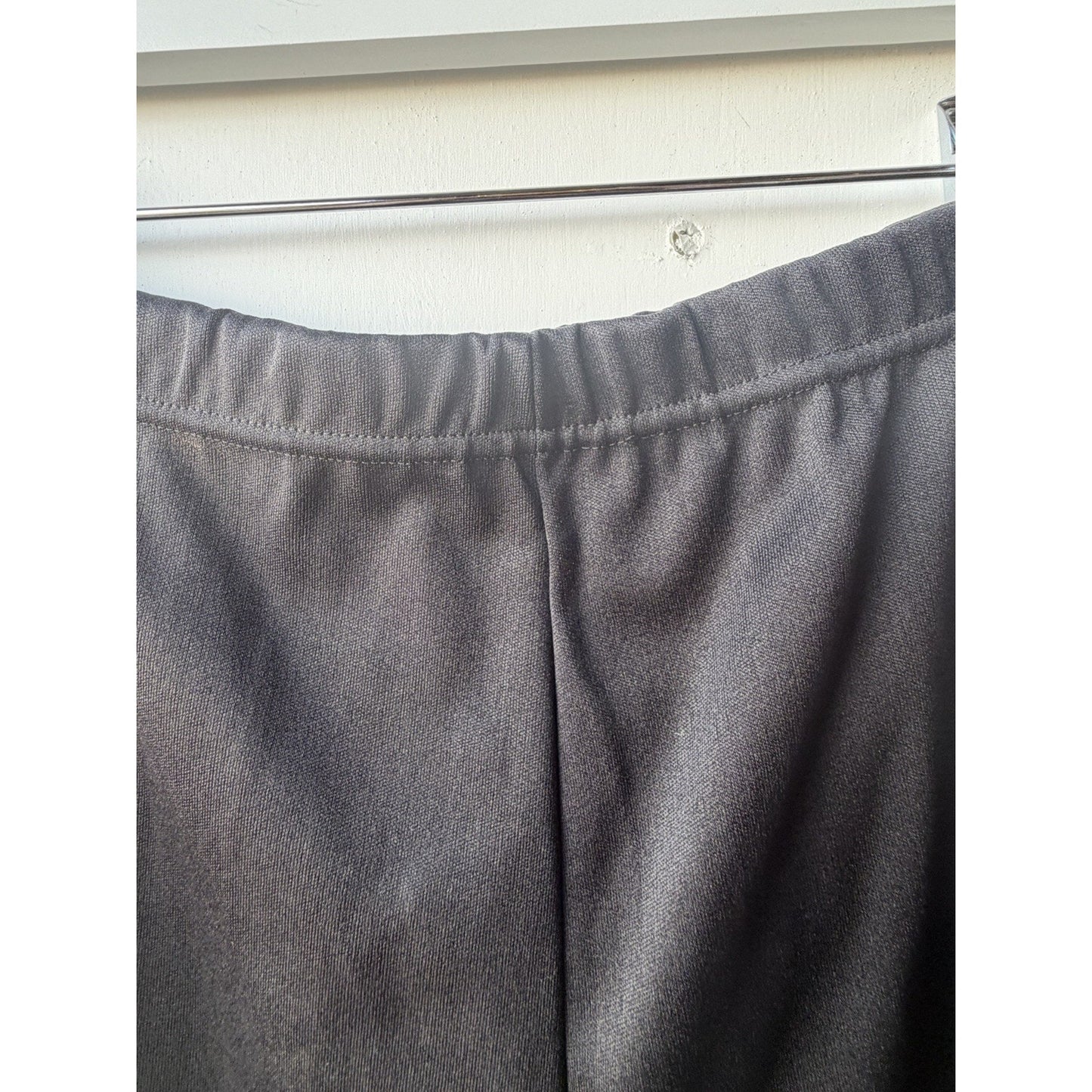 VINTAGE *NEW* 1960's Black Nylon Stretch Waste Straight Leg Pant Size 10